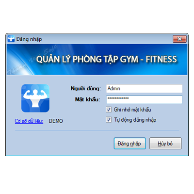   Phần mềm quản lý Gym